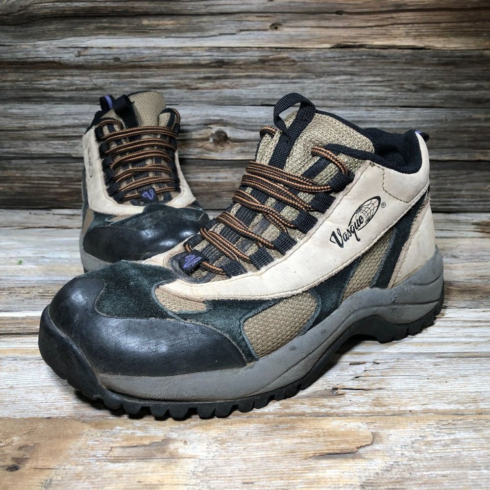 Vintage Vasque VST Outdoor Hiking Boots Women US 7, UK 5.5, EUR 38.5